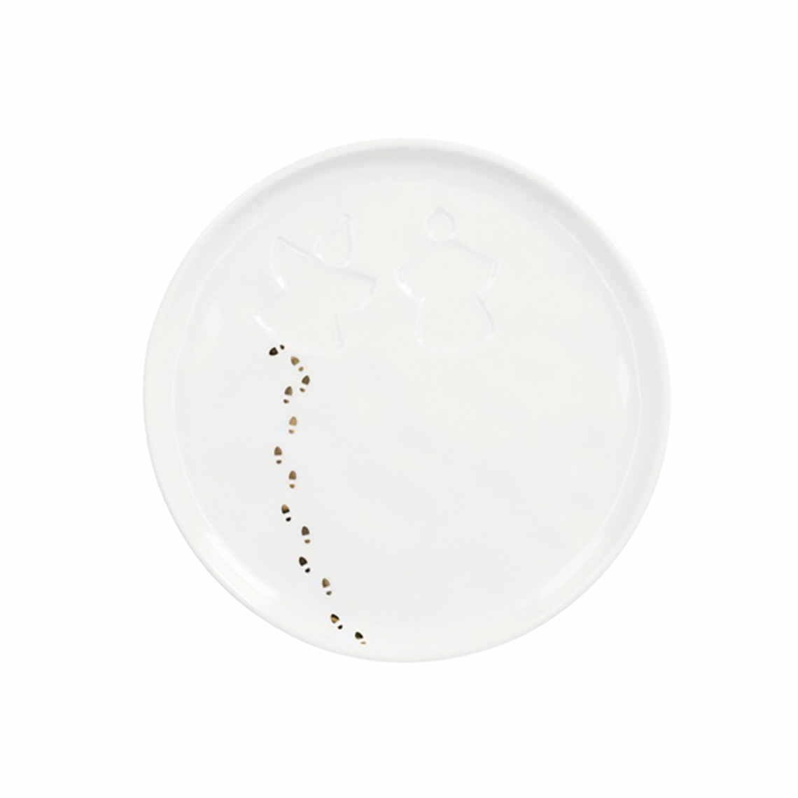 Santa. Teller "Schneeengelspaziergang" 