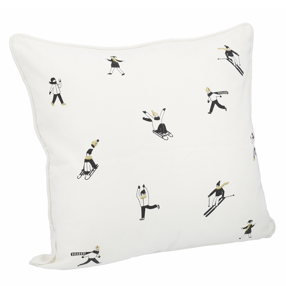 Schneetag. Kissen "50x50cm" 