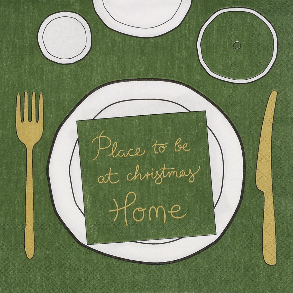 Lunchservietten "Place to be at christ..." 