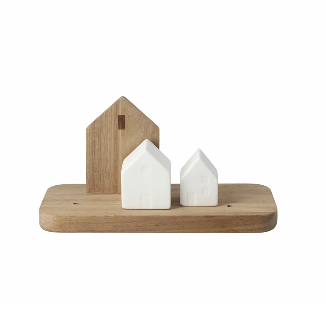 Weihnachtslandschaft. Häuser "22x10x11,5cm" 