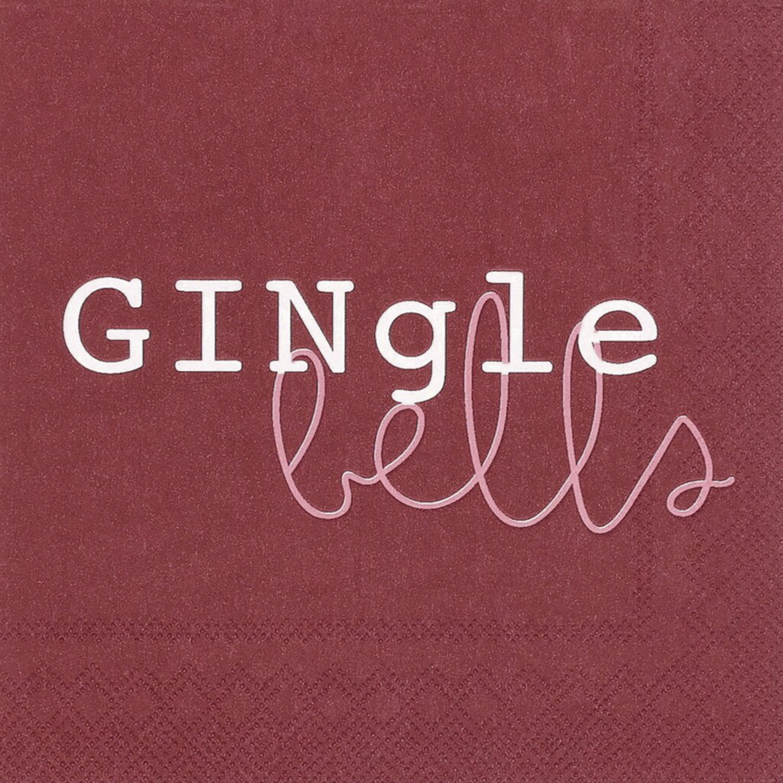 Cocktailservietten "Gingle Bells" 