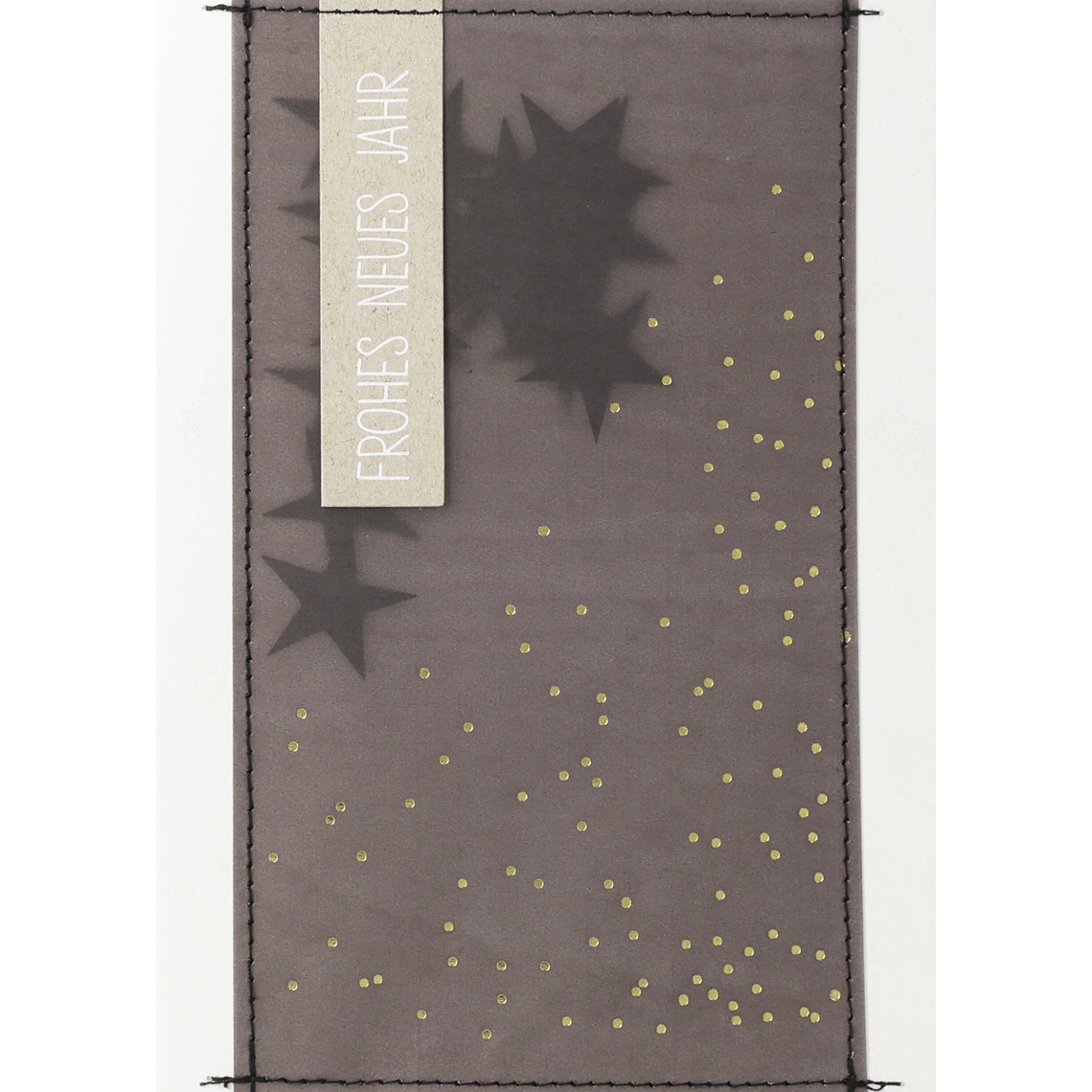 Weihnachtstütchen Karte "Frohes neues Jahr" 