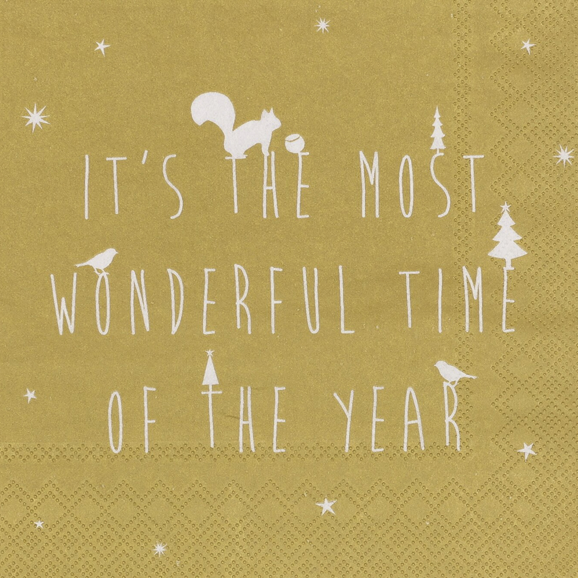 Lunchservietten "It's the most wonde..." 