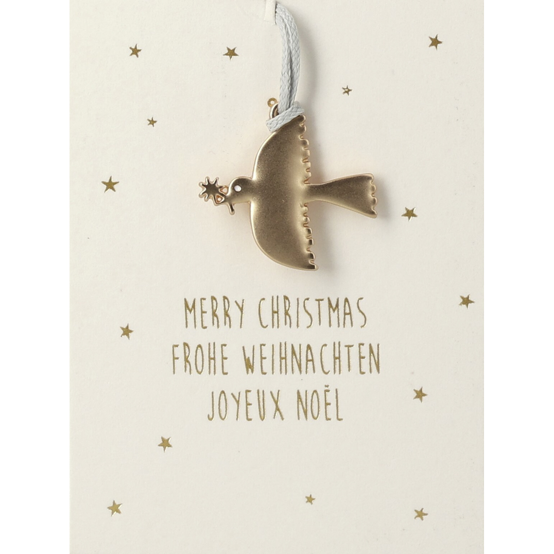 Mini-Ornament Karte "Vogel" 